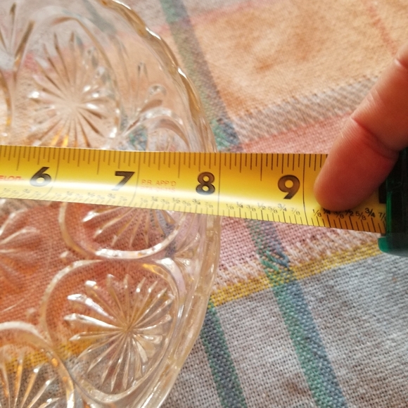 Crystal serving dish - Picture 3 of 4